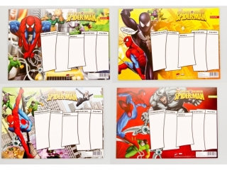 Plan lekcji z magnesem BENIAMIN Spider-Man