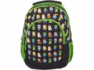 Plecak 38cm (15") ASTRA szkolny AB330, Minecraft multi characters