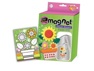 NARA MODELINA 3D MAGNET KWIATY 25 g. 5 KOLORÓW.