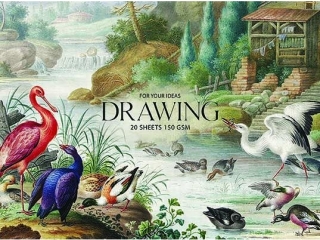 Blok do rysowania A5+ 20k, "Painting"