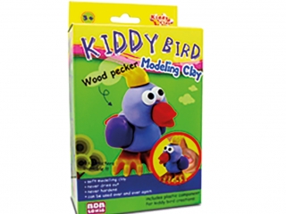 NARA PLASTELINA KIDDY BIRD KB DZIĘCIOŁ 260 g.