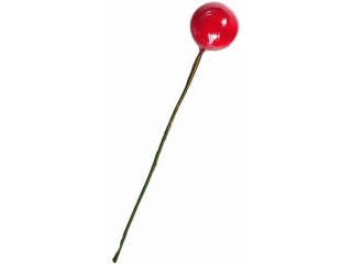 Drucik z kulk� O12mm czerwon� 24szt.