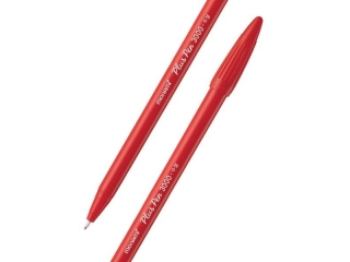 Cienkopis Plus Pen 3000 - kolor czerwony [opakowanie=12szt]
