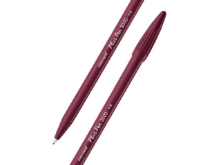 Cienkopis Plus Pen 3000 - kolor czerwony ciemny [opakowanie=12szt]