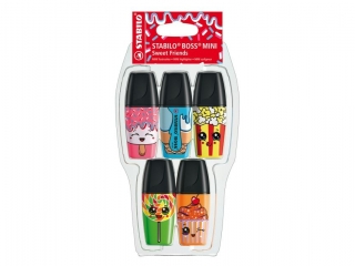 STABILO BOSS MINI Sweet Friends etui 5 szt. 07/05-28