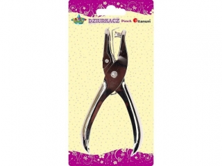Dziurkacz 1-otworowy metalowy dziurka 6mm, pojemnik na �cinki