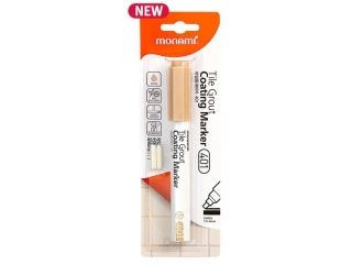 Marker okr�g�y do fug 1, 5-4, 0 mm 401 MONAMI be�owy - 1 szt. blister (0%)