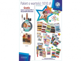 Astra Pakiet Brokatowy o Wartości 1010zł GRATIS: Produkty MG