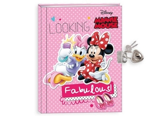 Pamiętnik z kłódką BENIAMIN Minnie Mouse