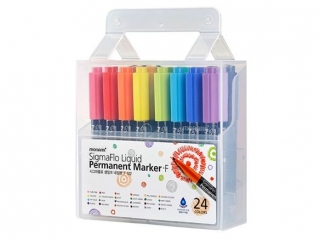 Marker permanentny SigmaFlo F 122 24 kol. MonAmi (2080152512) [opakowanie=24szt] (SZK-1)
