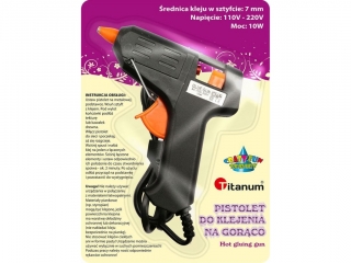 Pistolet do klejenia na gor�co 10W na klej O7mm