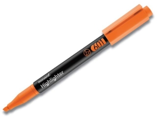 Cienki zakrelacz Highlighter 601 pomaraczowy [opakowanie=12szt]