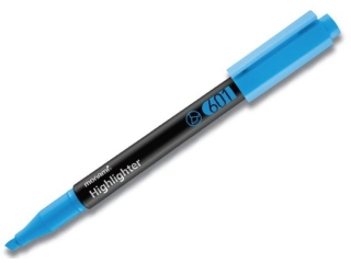 Cienki zakrelacz Highlighter 601 niebieski