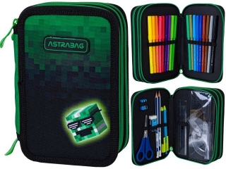 Pi�rnik JUMBO potr�jny z wyposa�eniem ASTRABAG PIXEL HERO, AC31