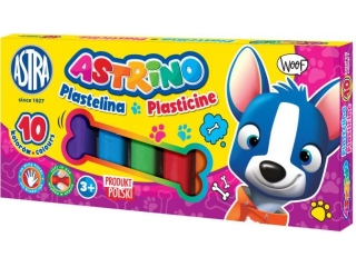 Plastelina ASTRINO 10 kolorw
