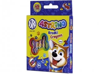 Kredki grafionowe ASTRINO 12 kolorw