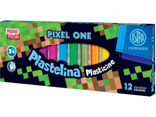 Plastelina ASTRA Pixel One 12 kolorów