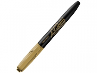 Marker permanentny metaliczny ACCU LINER z�oty MonAmi (2070023501)  [opakowanie=12szt]