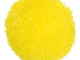 Pompony poliestrowe 25mm 30szt. ��te intensywne TITWLK26