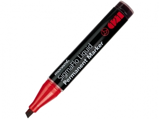 Marker permanentny SigmaFlo C 121 czerwony MonAmi (2080151506)  [opakowanie=12szt]