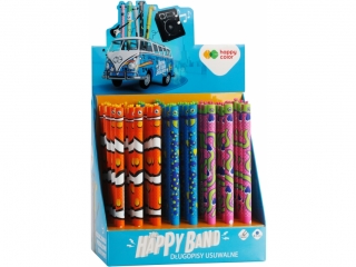 Długopis usuwalny HAPPY COLOR Rybki 0,5mm, niebieski