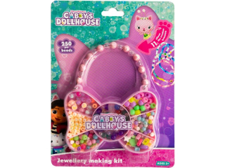 Zestaw koralików GABBYS DOLLHOUSE - Motyl 250 szt. + 2m gumki