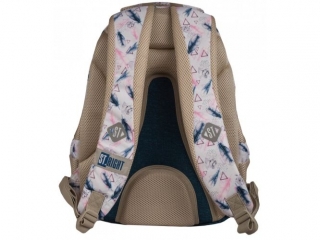 Plecak 43cm (17") ST.MAJEWSKI 4-komorowy BP6 Pirka boho