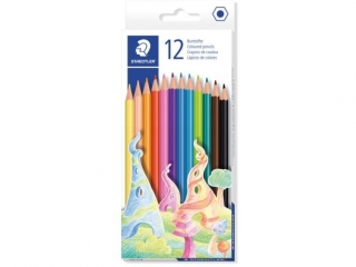 Kredki szecioktne, 12 kol, Staedtler
