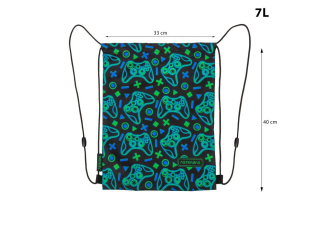 Worek na obuwie ASTRABAG GAME ON, AD1 [opakowanie=12szt]