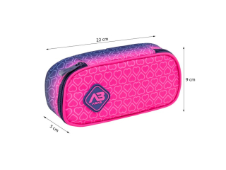 Pi�rnik ABAG HEXAGON PINK OMBRE, AC6 [opakowanie=12szt]