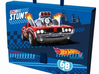 Teczka z rączką ST.MAJEWSKI A4, Hot Wheels