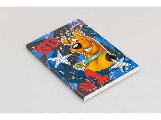 Notes podwójny BENIAMIN A6 w miękkiej oprawie SCOOBY DOO