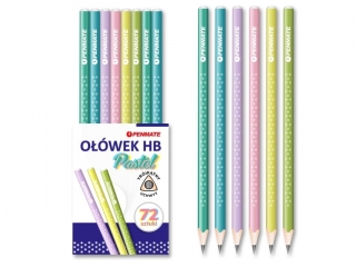 Owek trjktny PENMATE Pastelowy