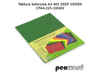 BRYSTOL/TEKTURA KOL. A4 402 DEEP GREEN/CIEMNOZIELONA CPA4-225-10