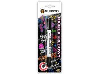 Marker kredowy MUNGYO czarny na blistrze