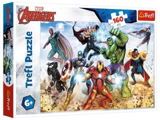 Puzzle  160 TREFL Avengers - Gotowi by ratowa wiat