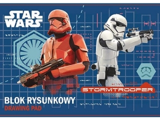 Blok rysunkowy A4 20k. ST.MAJEWSKI Star Wars