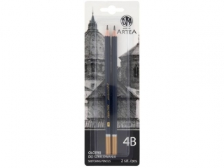 Owek do szkicowania 5B Astra Artea - blister 2 sztuki