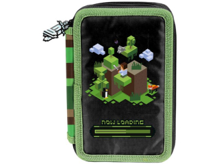 Piórnik z wyposażeniem PASO GAME PP25PX-023 19, 5x13x6, 5