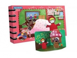 NARA PLASTELINA FAIRY TALES CZERWONY KAPTUREK 200 g.