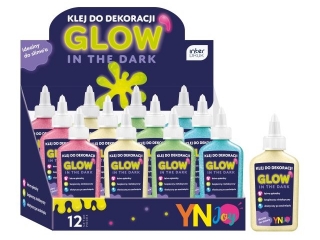 Klej do dekoracji świecący w ciemności YN JOY