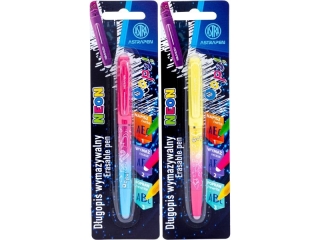D�ugopis wymazywalny 0,6 mm ASTRAPEN OOPS! Neon - 1 szt. blister  [opakowanie=12szt]