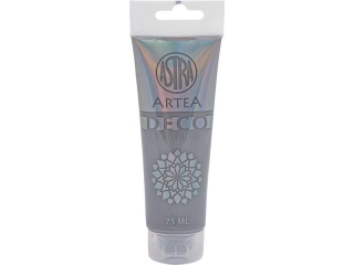 Farba akrylowa DECO ARTEA 75 ml tuba - Szary