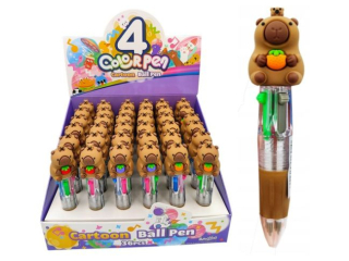 D�UGOPISY KAPIBARA 4 KOL. MINI 6910 [opakowanie=36szt]