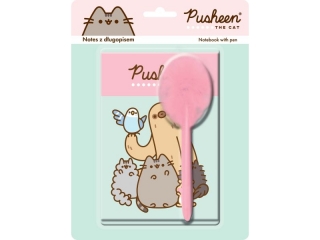 Zestaw dugopis + notes PUSHEEN