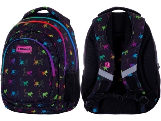 Plecak 38cm (15") ASTRA AB330 Head, Rainbow kitty