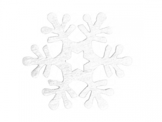 nieynki srebrne dekoracja 24szt. 2cm