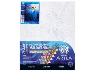 Malowanie po numerach 40x50cm ASTRA ARTEA - Primabalerina