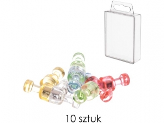 MAGNESY STRONG TRANSPARENTNE KOLOR A10SZT., CLASSIC [opakowanie=40szt] NZWR-DLP