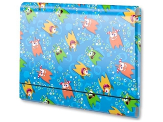 PENMATE TECZKA ŁAMANA A5 NA GUMKĘ RÓŻNE WZORY T 0115 MONSTER